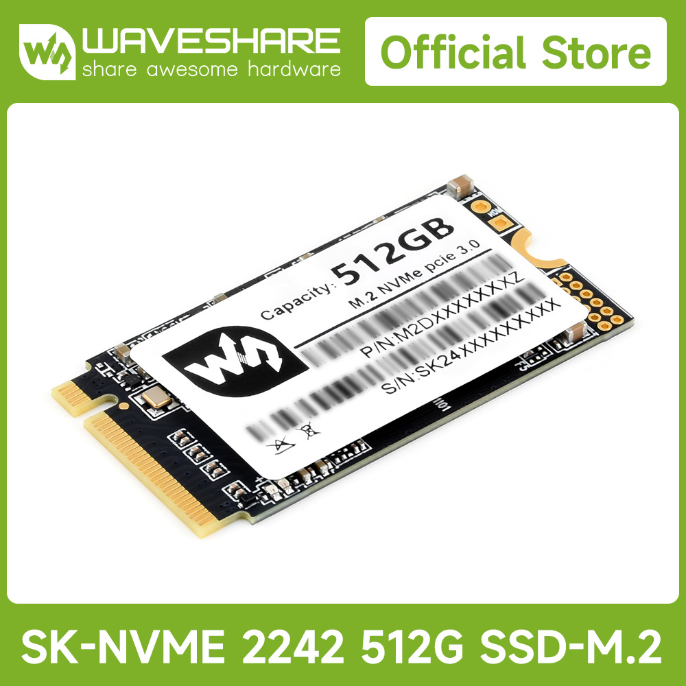 Nvme Ssd - Waveshare SK M2 NVME 2242 128