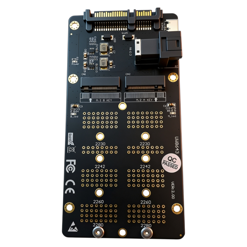 2-in-1 M.2 NVMe SATA NGFF SSD- - Memory Card Ssd recensie en prijs