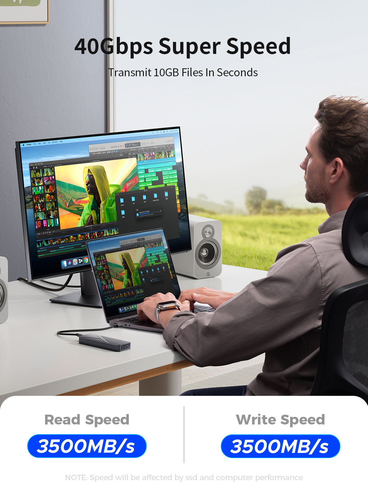 ORICO USB4 M.2 NVMe SSD-behuiz - Usb4 40Gbps External Ssd 8Tb recensie en prijs