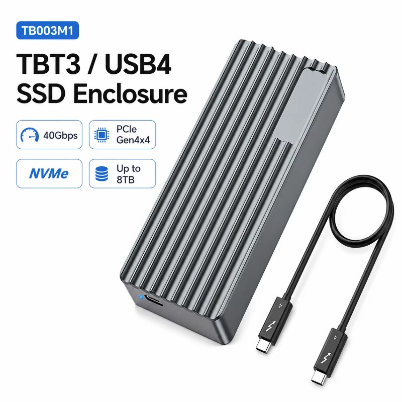 TBT3/USB4 M.2 NVMe SSD Behuizi - Nvme Ssd recensie en prijs